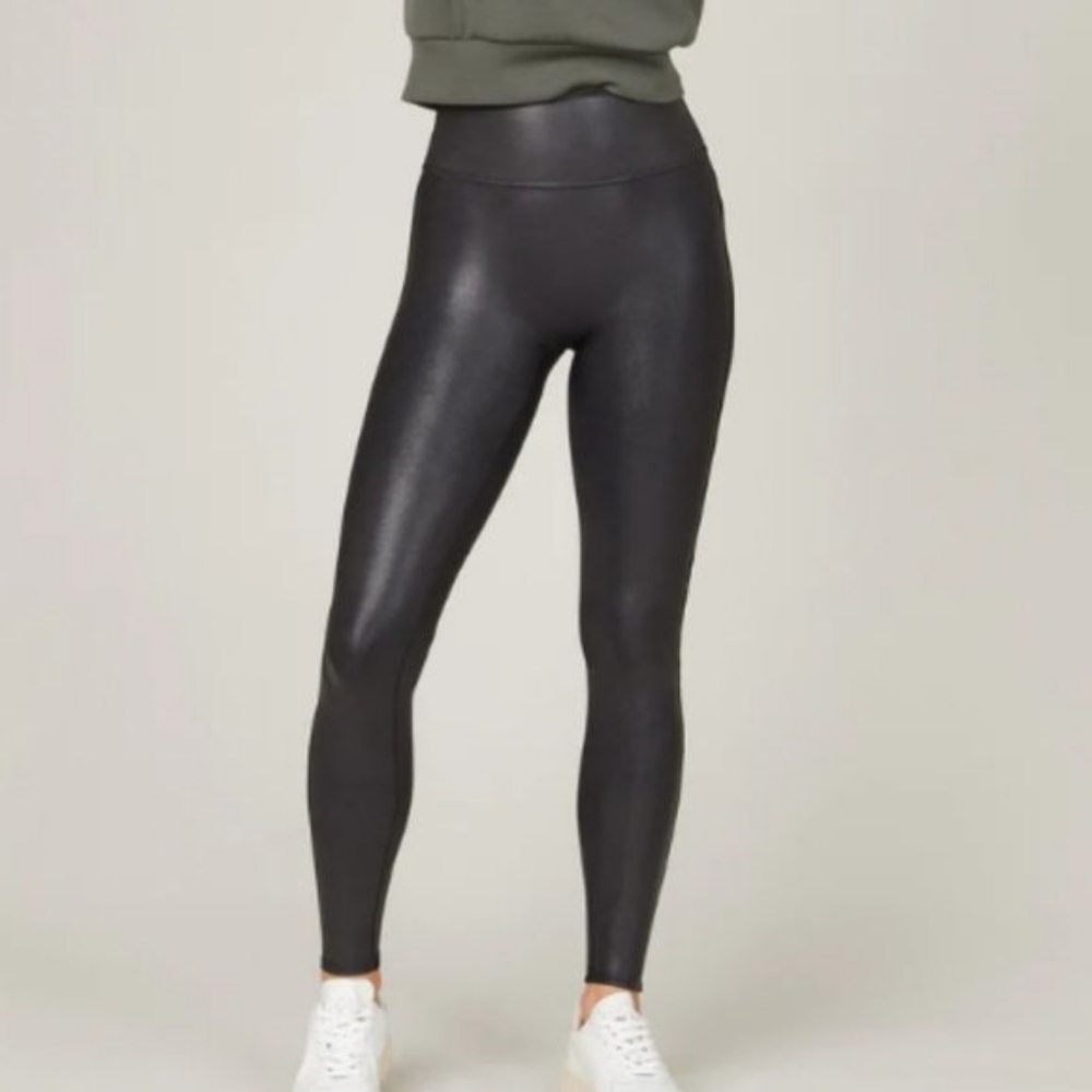 SPANX Faux Leather Leggings